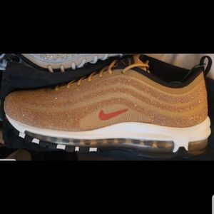 New, Nike Air Max Swarovski (Gold)